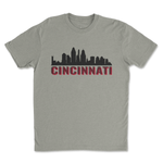 Load image into Gallery viewer, Cincinnati Skyline T-Shirt - Buckeye Shirt Co.
