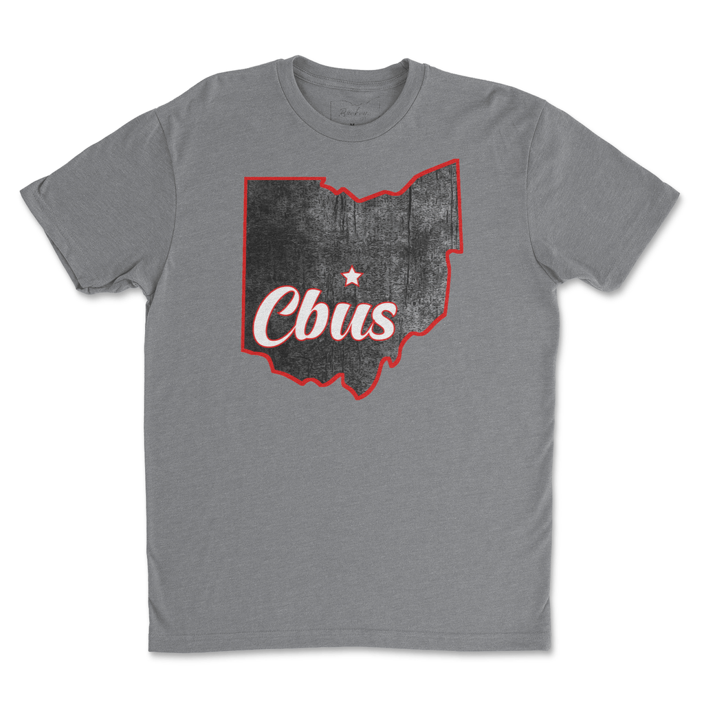Distressed CBus T-Shirt - Buckeye Shirt Co.
