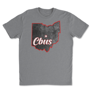 Distressed CBus T-Shirt - Buckeye Shirt Co.