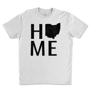 Distressed Ohio Home T-Shirt - Buckeye Shirt Co.