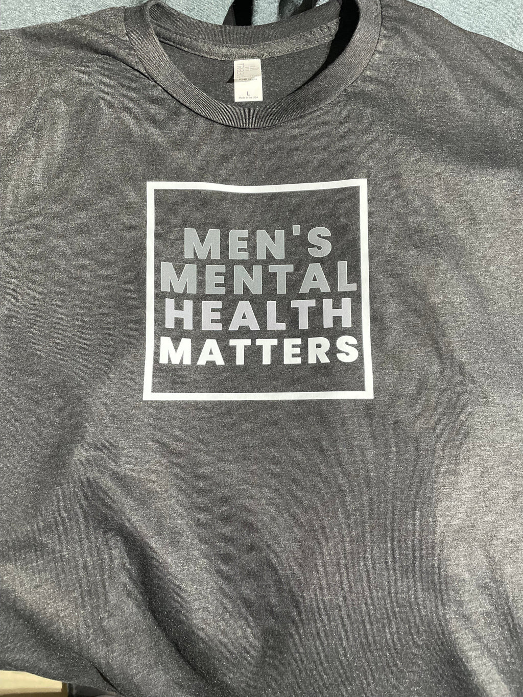 Men's Mental Health - Men's Triblend T-Shirt (Grey) - Buckeye Shirt Co.