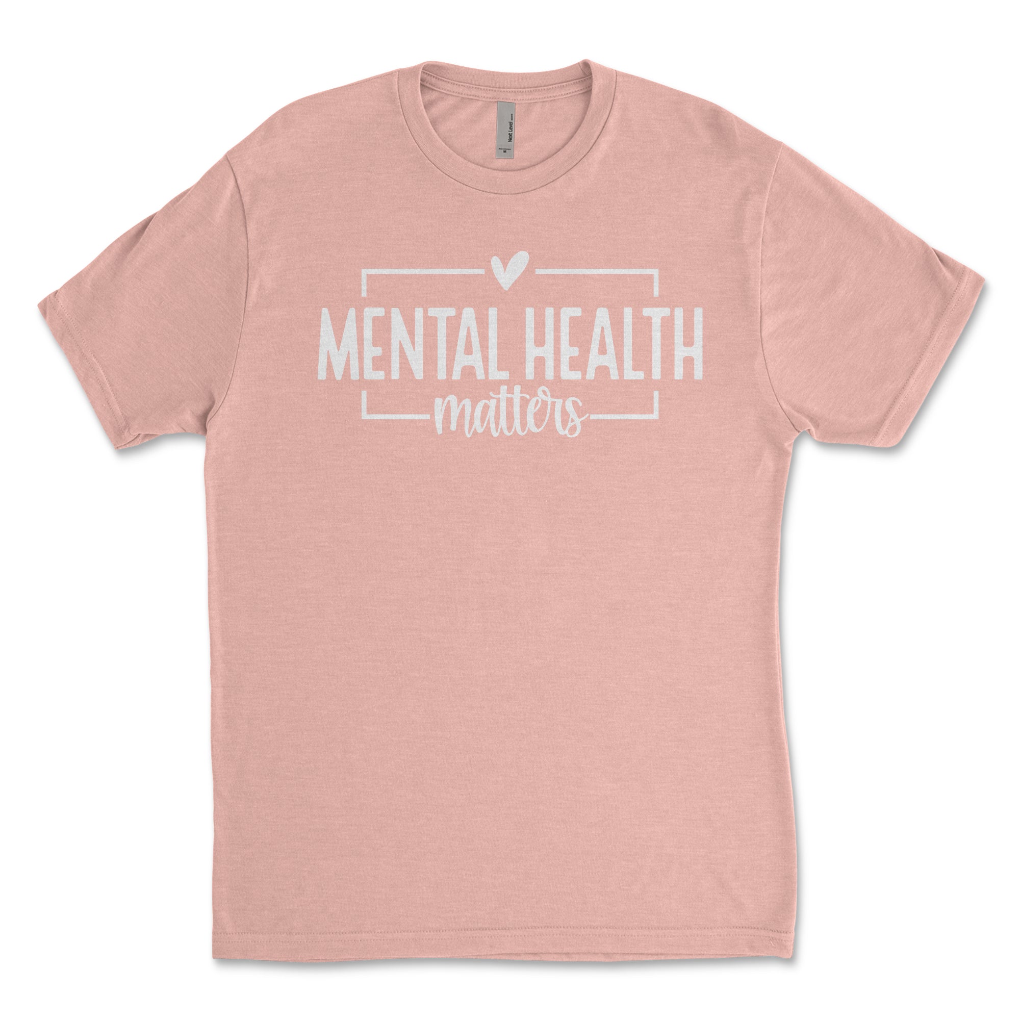 Mental Health - Unisex T-Shirt (Pink) - Buckeye Shirt Co.