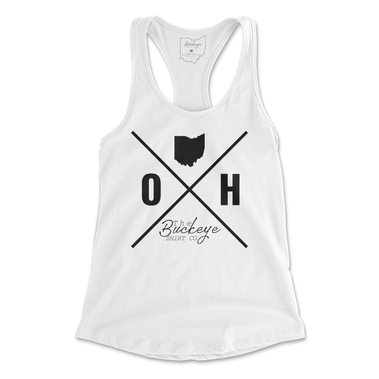 OH X Tank Top - Buckeye Shirt Co.