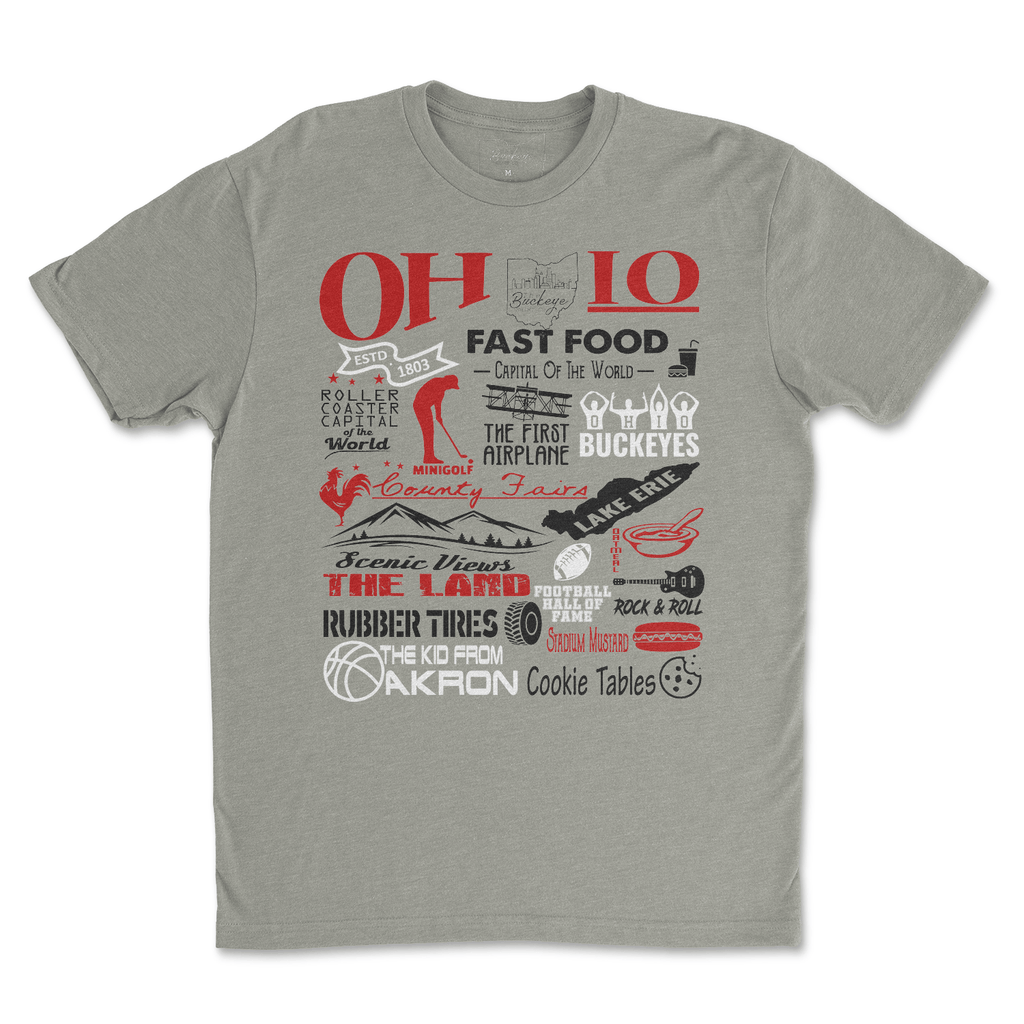 Ohio Collage T-Shirt - Buckeye Shirt Co.