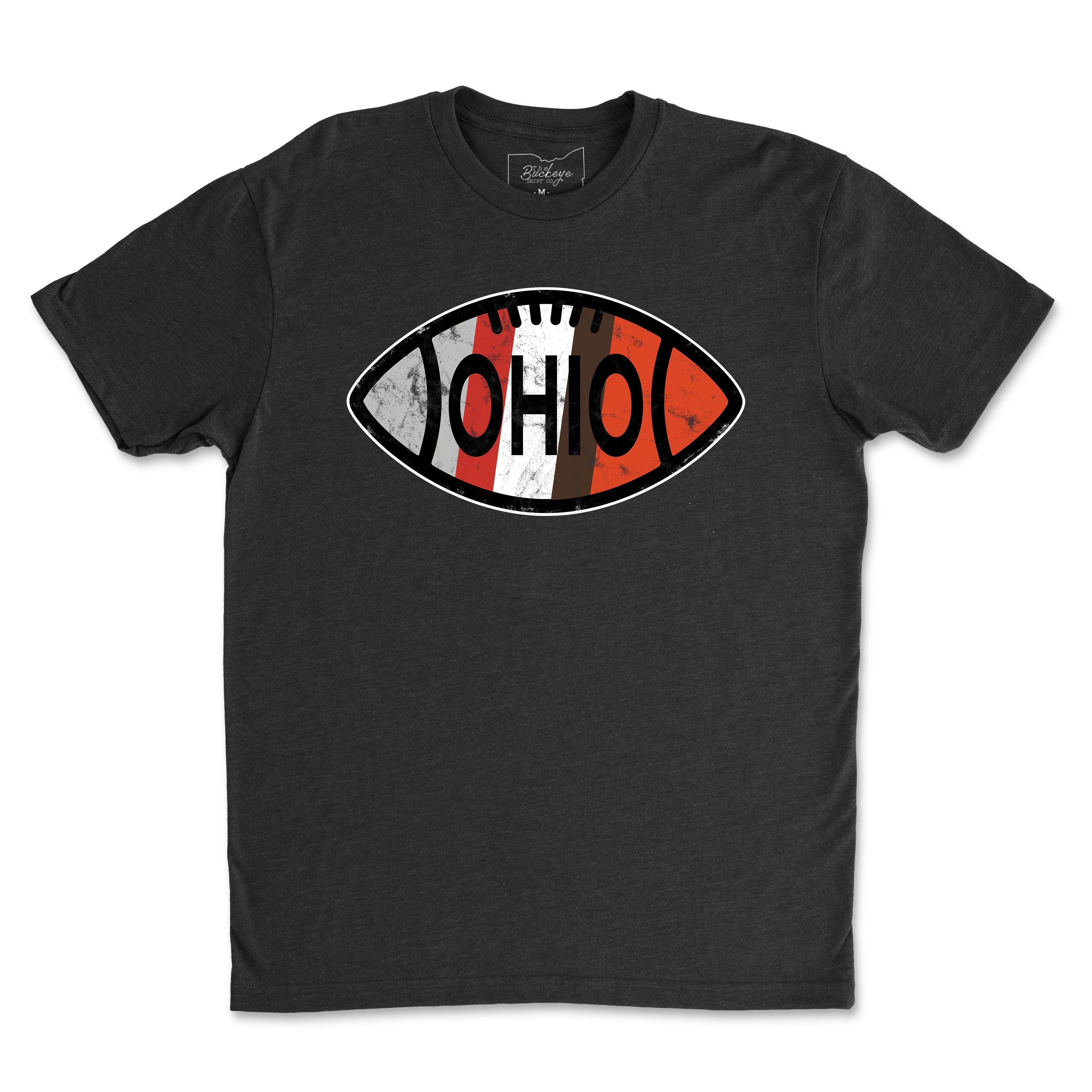 Ohio Means Football T-Shirt - Buckeye Shirt Co.