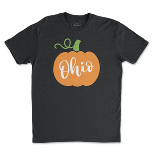 Ohio Pumpkin T-Shirt - Buckeye Shirt Co.