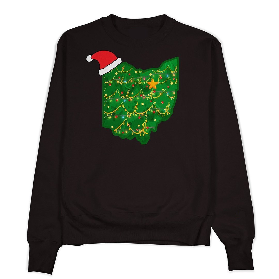 Ohio Ugly Christmas Crewneck - Buckeye Shirt Co.