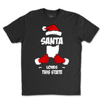 Load image into Gallery viewer, Santa Loves Ohio T-Shirt - Buckeye Shirt Co.
