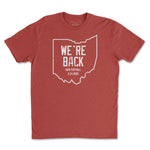 Load image into Gallery viewer, We&#39;re Back - Ohio Football T-Shirt - Buckeye Shirt Co.
